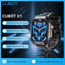 CUBOT X1 Smart Watch 2.13-inch AMOLED Screen, 850mAh Battery,