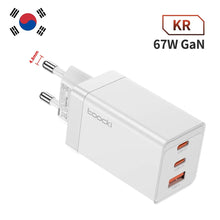 Toocki 67W GaN USB C Charger Quick Charge 65W QC4.0 PD 3.0 45W USB C