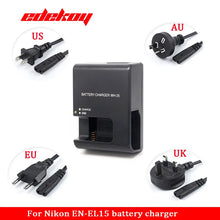 MH-25 Battery Charger Camera for Nikon MH-25 MH 25 MH25a EN-EL15 EN